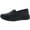 Black Smooth, variant on Dr. Scholl's Women's Dive In Slip Resistant Slip On Work Shoe - Wide Width