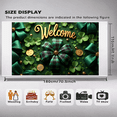thumbnail image 6 of LUUFILx Welcome Clover Banner Door Decoration Backdrop for St Patrick's Day Party Supplies Photography Props Event Decorations Celebration Background, 6 of 8