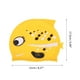 thumbnail image 4 of Gorro de natación de silicona con puntos de lunares amarillos, 1 pieza, 4 of 5