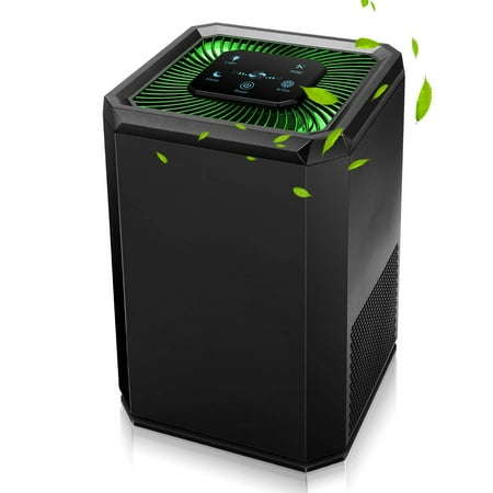 air allergies purifiers desktop purifier bedroom hepa asthma pets touch filter mode true display office screen warranty