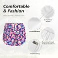 thumbnail image 4 of Balery cartoon rainbow Skull Pantalones cortos deportivos para mujer con forro y dos bolsillos, elásticos, para entrenamiento, gimnasio, yoga-XX-Large, 4 of 7