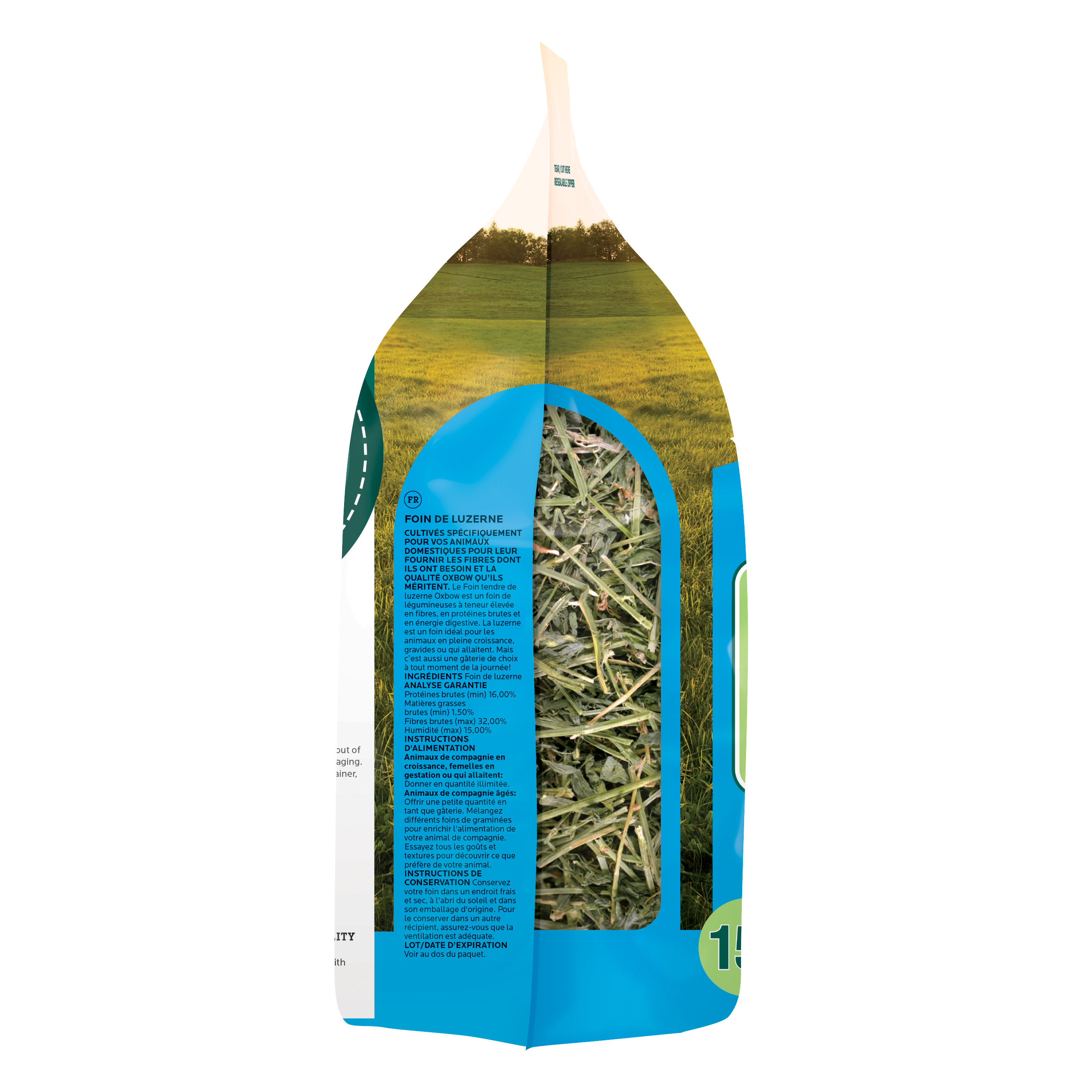Oxbow Alfalfa Hay Dry Small Animal Food, 15 oz. photo 4