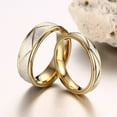 thumbnail image 4 of Promise Ring for Couples Valentines Lovers EngageMenst Wedding Band, 4 of 6