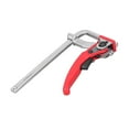 thumbnail image 1 of Woodworking Clamp, All Steel Ratcheting Table Clamp Quick Screw Guide Rail Clamp 540 Lb Clamping Force Aluminium Alloy For Woodworking Clamps, 1 of 8