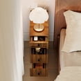 thumbnail image 6 of 3 Drawers End Table, Narrow Sofa Side Table for Living Room, Slim Nightstand Bedside Table for Bedroom, 6 of 7