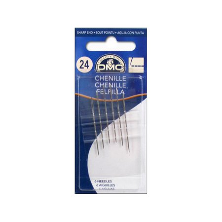 UPC: 0077540382750 | DMC Chenille Needle Size 24 6pc