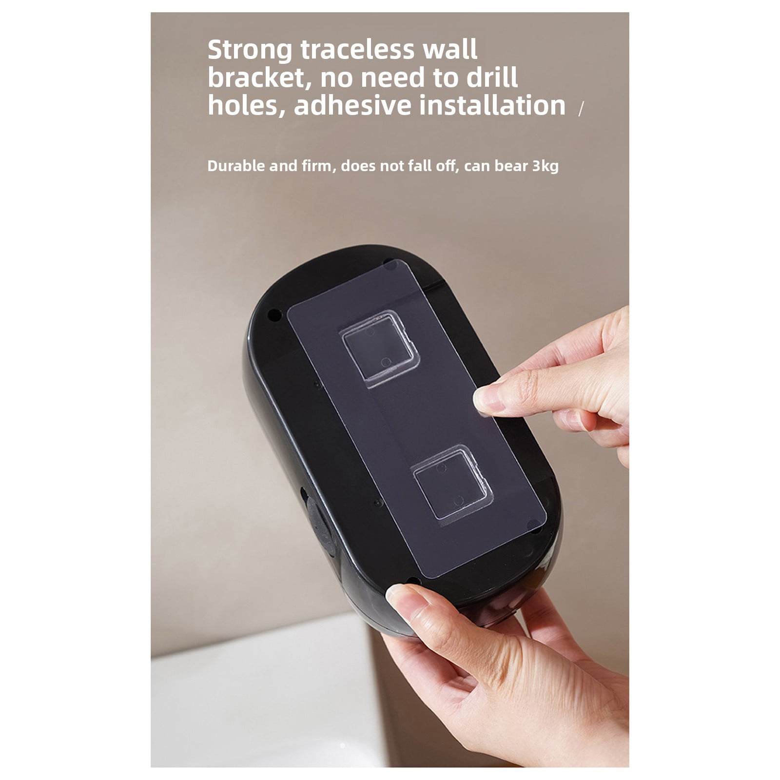 IOTdou 12oz Automatic Hand Sanitizer Dispenser Electric Soap Container Wall Mount Foaming Soap Dispenser with Time and Temperature Display for Home