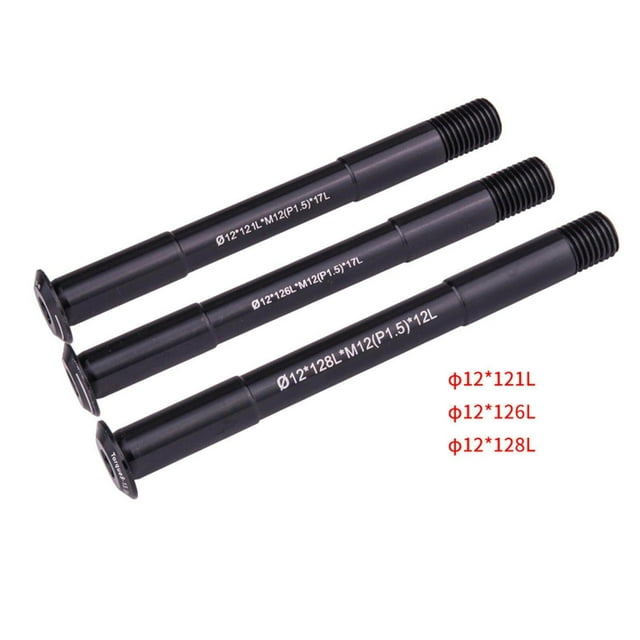 Xingzhi Bicycle QR Thru Axle Shaft Front Rear Hub Skewer 12mm 121mm 1.5mm