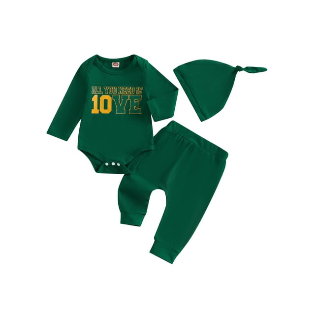 FOCUSNORM Mommy and Me Matching Outfits Long Sleeve Letter Print Sweatshirts Pullovers Baby Rompers Set