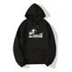 thumbnail image 1 of Sudadera De Hombre Negra Hoodies Hombre Moda Forro Térmico, 1 of 7