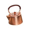 thumbnail image 4 of Tetera de cobre de 350ml, tetera de Kung Fu martillada para el hogar, casa de té, cocina Estilo A, 4 of 8