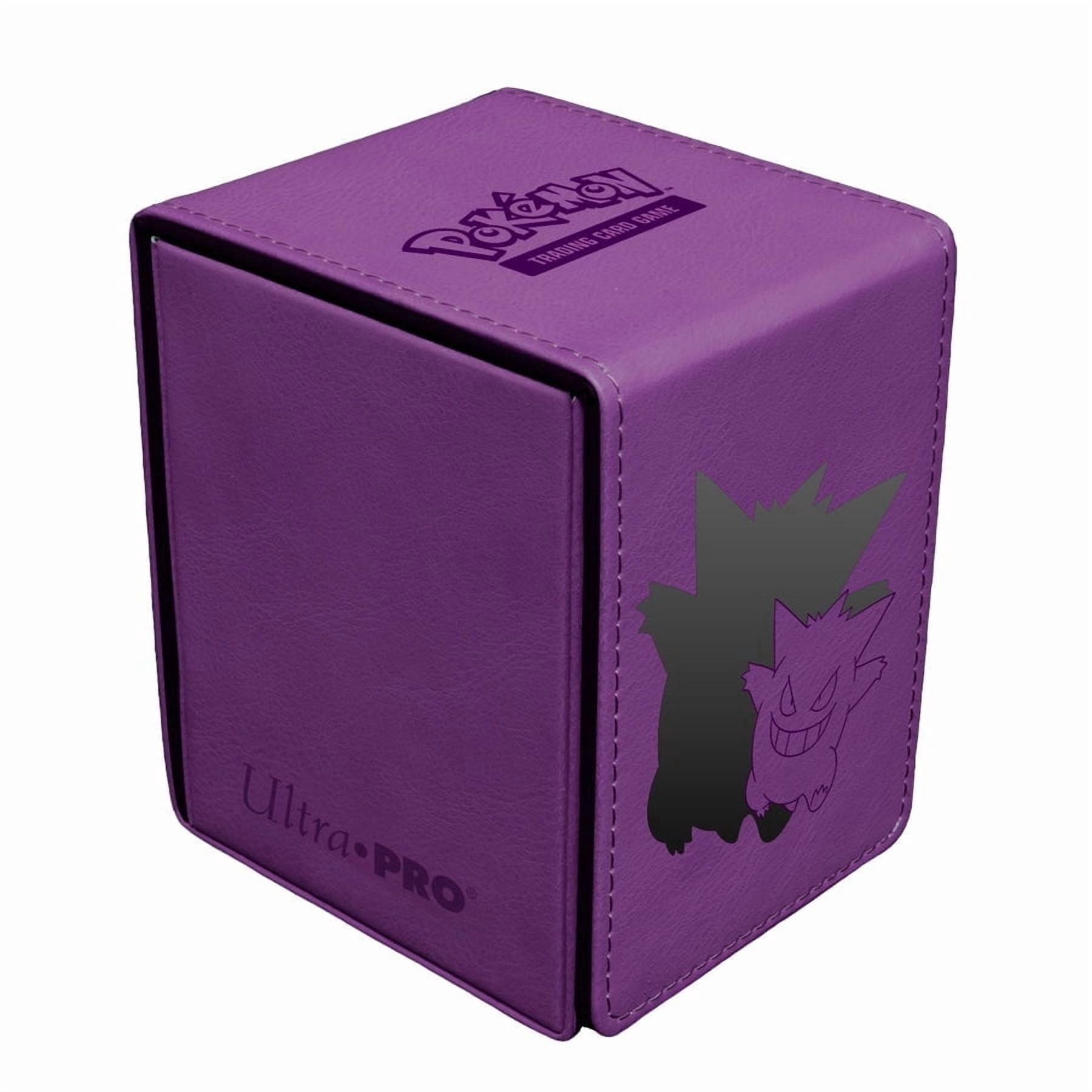 Ultra PRO - Elite Gengar 9-Pocket Zippered PRO-BINDER for Pokmon, Padded Leatherette Trading Card Album with Side-Loading Sleeves, Holds 360 Cards, Premium Foil Detailing & Acid-Free Protection - Walmart.com Ultra PRO - Elite Gengar 9-Pocket Zippered PRO-BINDER for Pokmon, Padded Leatherette Trading Card Album with Side-Loading Sleeves, Holds 360 Cards, Premium Foil Detailing & Acid-Free Protection - Walmart.com