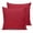 Red, variant on Pillow Covers 18x18 Set of 2, Pure Red Throw Pillow Covers Decorative Couch Cushion Cover, Simple Solid Color Microfiber Soft Square Pillowcases for Bedroom Living Room Sofa