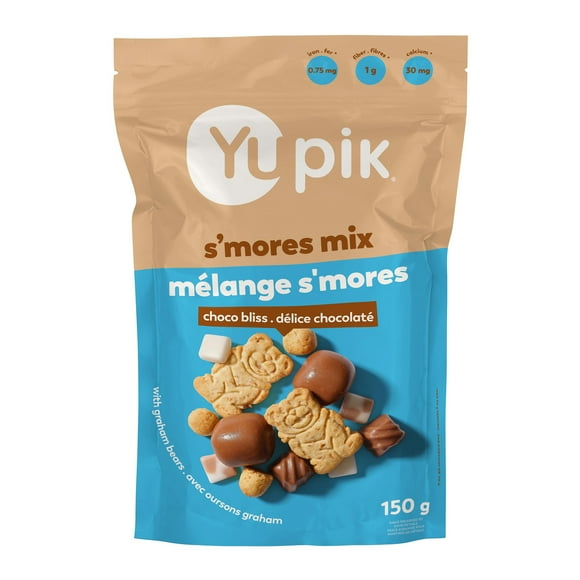 Yupik S'Mores Mix, 150 g, Chocolatey Delight, Blend of Marshmallows, Chocolate Chunks & Crunchy Graham Bear Crackers, Sweet Snack, Campfire Treat, Party Snack