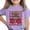 Purple, variant on Boys Girls 4th of July T-Shirt USA 250th Patriotic Tees Kids Short Sleeve Shirts 3-15 Years