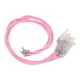 thumbnail image 4 of 200 piezas de cordón encerado para collar con cierre de langosta, longitud ajustable, para hacer joyas, color rosa, 4 of 14