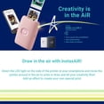 thumbnail image 4 of Fujifilm INSTAX Mini Link 2 Smartphone Printer (Soft Pink) Bundle with Instax Mini Twin Pack Film (20 Sheets), Photo Album, Sticker Frames & Bouquet Holder, Bluetooth Instant Photo Printer, 4 of 9