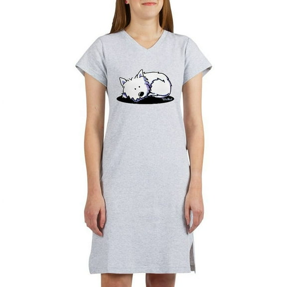 CafePress - Nap Time Westie - Women's Nightshirt