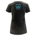 thumbnail image 2 of Harley-Davidson Women's Zig Zag V-Neck Short Sleeve Tee - Black Acid Wash (3XL), Harley Davidson, 2 of 2