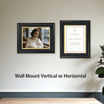 thumbnail image 6 of 2 Pack 11x14 Frame with Mat for 8.5x11 Picture Certificates, 6 of 7