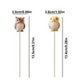 thumbnail image 5 of KGJQ Owl Garden Ornaments, Metal Rod Resin Sculpture for Succulents Potted Plants, Micro Landscape Animal Garden Stake Decor, Realistic Outdoor Yard Art Gardening Gift, 5 of 8
