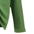thumbnail image 5 of Yuyuzo Hauts de Pyjama pour Femmes Doublés en Molleton Col Roulé Couche de Base sous-Vêtements Thermiques en Molleton, 5 of 5