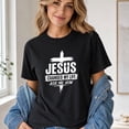 thumbnail image 3 of Jollimate Jesus Changed My Life Shirt, Women's Jesus Tee, Religious Gift For Her, Faith Gift, 3 of 6