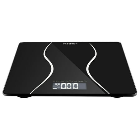 Clearance! Smart Digital Electronic scale, SEGMART Digital Bathroom Scale with Step-On Technology, Precision Digital Scale for losing Weight Women, 400 Pounds, 2 Battery, Extra Large Display,