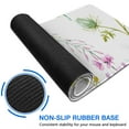 thumbnail image 6 of Add Style to Your Workspace with Beautiful Flowers Plants Personalized Mouse Mat - Washable, Non-Slip Base - 31.5x11.8 Inch, 6 of 7