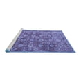 thumbnail image 2 of Ahgly Company Machine Washable Indoor Rectangle Persian Blue Traditional Area Rugs, 4' x 6', 2 of 4