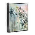 thumbnail image 2 of Stupell Industries Coastal Gazing Jungle Leopard Black Framed Giclee Art, 16 x 20, by Kim Allen, 2 of 7