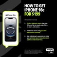 thumbnail image 3 of Straight Talk Apple iPhone 16e, 5G, 128GB, Black - Prepaid Smartphone [Locked to Straight Talk], 3 of 13