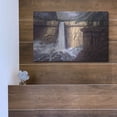 thumbnail image 5 of Luxe Metal Art 'Canyon Cascade' by R. Hed, Metal Wall Art, 16"x12", 5 of 7