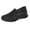 Black, variant on Mens Canvas Walking Shoes Breathable Slip on Lightweight Running Workout Athletic Tennis Shoes Gym Sneakers Brown Size 7.5