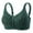c01Green, variant on Front Closure Bra for Seniors Women Thin Breathable Comfortable Non-steel Ring Printed Bra for Older Women Green XXL