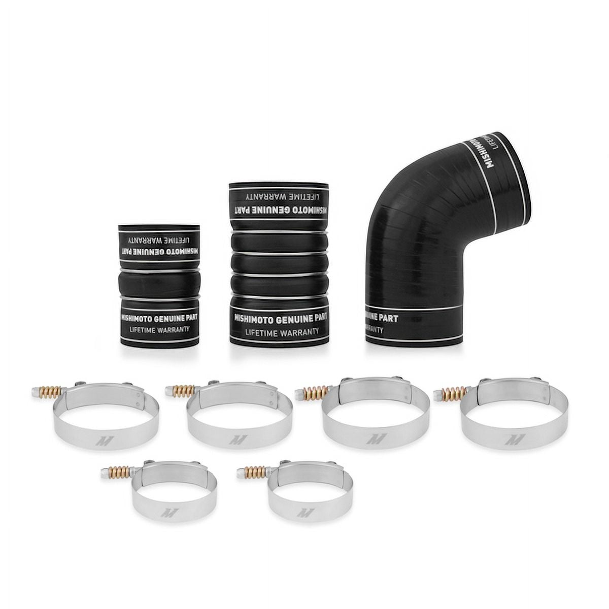 Mishimoto MMBK-DMAX-06BK Factory-Fit Boot Kit Compatible With Chevrolet 6.6L Duramax 2006-2010 Black