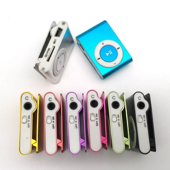 Portable Screenless Card Mp3 Iron Clip Mp3 Player Student Sports Mp3 Player