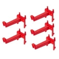 thumbnail image 4 of 10 Uds. Gancho para Tablero con Orificio Montado en La Pared, Organizador Portátil Multifunción Duradero, Herramienta de Hardware de Garaje Profesiona Gancho individual grande Baoblaze Bandeja de almacenamiento, 4 of 8