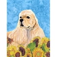 thumbnail image 1 of Carolines Treasures SS4155CHF 28 x 40 Po. Toile Drapeau Cocker Spaniel - Taille Maison, 1 of 4