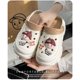 thumbnail image 5 of Zapatos con agujeros de dibujos animados para mujer, sandalias de playa informales de suela gruesa de EVA para verano, zapatos de jardín de tacón alto a la moda, zapatos con agujeros de 8 cm de grosor, 5 of 5