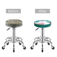 thumbnail image 5 of Fotbe Happy easter Pattern Stool Covers Round,Waterproof Round Bar Stool Covers Bar Chair Covers Washable Stool Cushion Slipcover for 12-14 Inch Chair-13 inch, 5 of 7