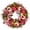 Dark Pink, variant on XIMEI Artificial Peony Flower Wreath 19", Vintage Blooming Silk Peonies, Spring/Summer/Fall/Winter Large Wreaths, Green Leaves for Outdoor Front Door/Indoor/Wedding/Wall/Window Decor