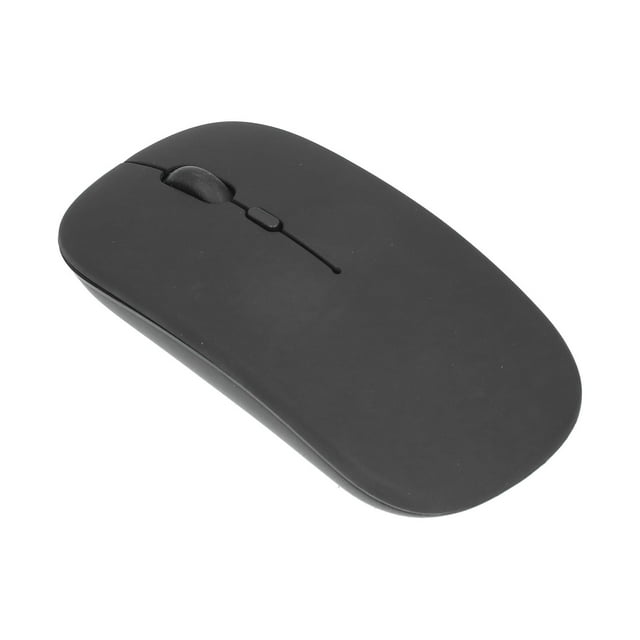 Computer Mouse, 2.4G Dual-Mode Computer Mouse Portable for Laptop for Computer Black,White,,Yellow,Green,Purple,Cyan Black