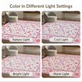 thumbnail image 7 of ODIKA Large Clusters Pink Scallop Ombre Gradient Watercolor Motifs for Playroom, Bedroom, Reading Nook, Pet Friendly & Kids Safe Play, 7 of 7