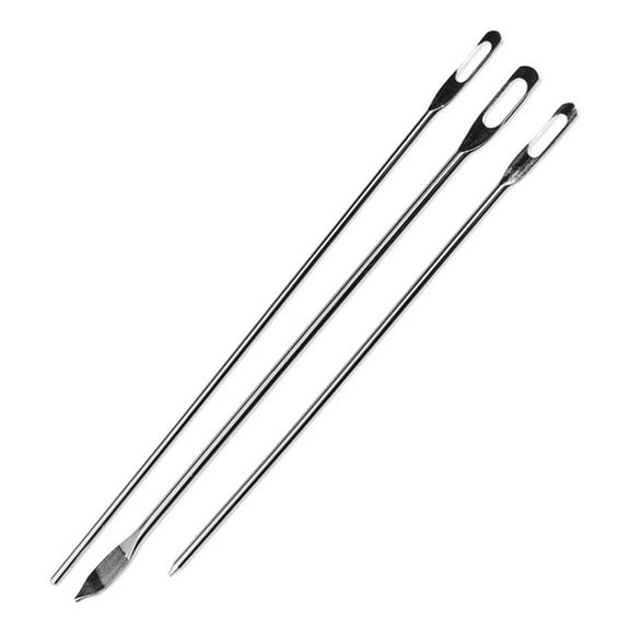 YongCo 3Pcs Stainless Steel Drawstring Threader Waistband Elastic Cord Threading Tool for Hoodies Skirt Jackets Trousers Pants