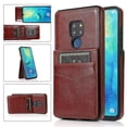 thumbnail image 1 of Funda de piel sintética estilo empresarial para Huawei Mate 20 con tarjetero, función billetera, función de soporte vertical, protección contra caídas, duradera., 1 of 5