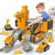 thumbnail image 1 of 4 In 1 Construction Vehicle Toy, Truck Toy Diy Assemble Kit, With Electric Drill, For Children 3-8 Years Old, 1 of 4