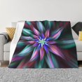 thumbnail image 1 of Fotbe Colored Abstract Manta de Franela con Estampado, Manta Ultrasuave para Cama, Sofá, Auto, Hipoalergénica y Antibolitas-40"x30", 1 of 6