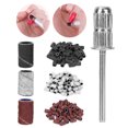 thumbnail image 4 of HERRAMIENTA DE PEDICURA DE MANICURA, Resistencia a la abrasión Profesional 210 PCS BANDAS DE LIJADO DE UNadas para Brocas de Taladro de Unas, 4 of 7