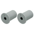 thumbnail image 1 of Uxcell 2Pcs Grommets de Pared para Cables de 1 Pulgada, Bushing de Silicona para Pared, Kits de Enrutamiento de Cables con Agujero de 8mm, Gris, 1 of 6